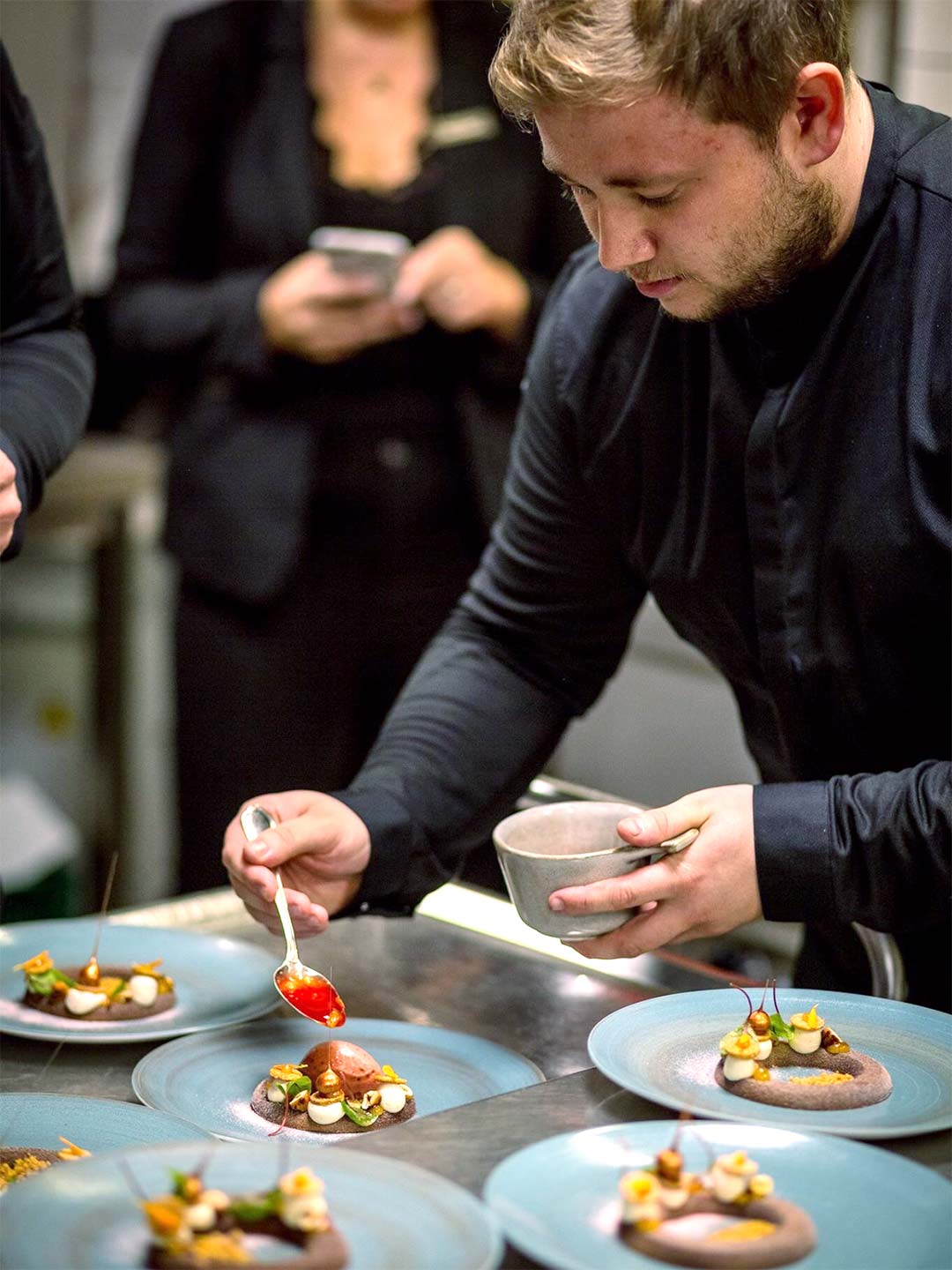 Robert Kaufhold, Küchenchef im Hotel und Restaurant Norddeutscher Bund